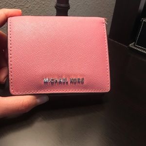 Authentic Michael Kors Pink Wallet